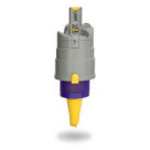 image: DYSON DC04 CYCLONE ASSEMBLY - Purple & Yellow