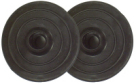 image: BRUSH ROLL BUMPERS - Black