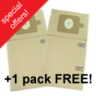 NUMATIC DISPOSABLE BAGS - (Pack of 10) - James, Hetty, Henry HVR200, NVR200, HVR200M, HVX200, HVR200T - BUY 2 GET 1 FREE